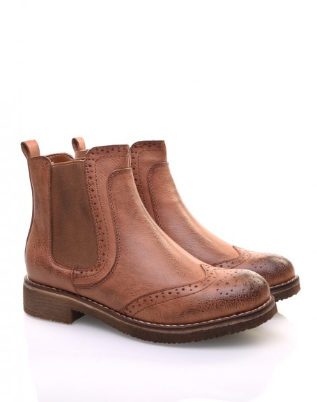 Chelsea boots camel