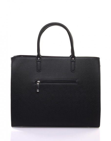 Large black handbag