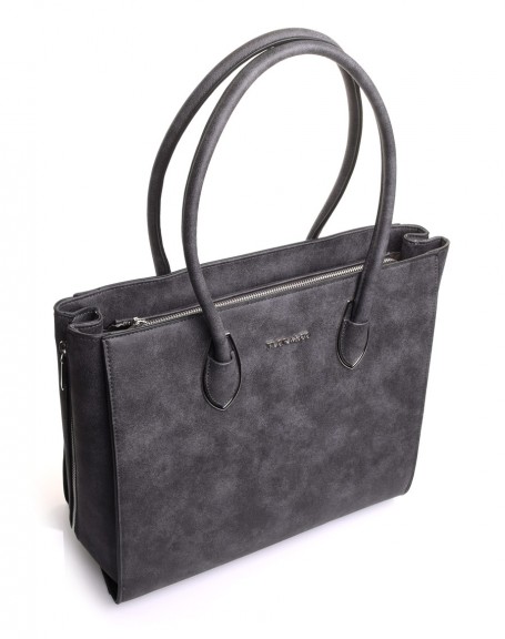 Large Flora & co gray handbag