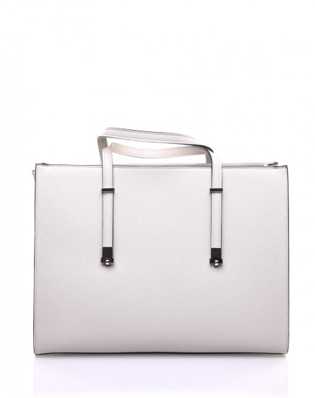 Light gray handbag