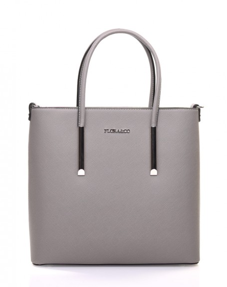 Medium gray handbag