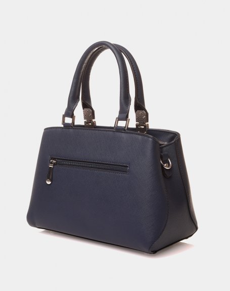 Mini blue handbag