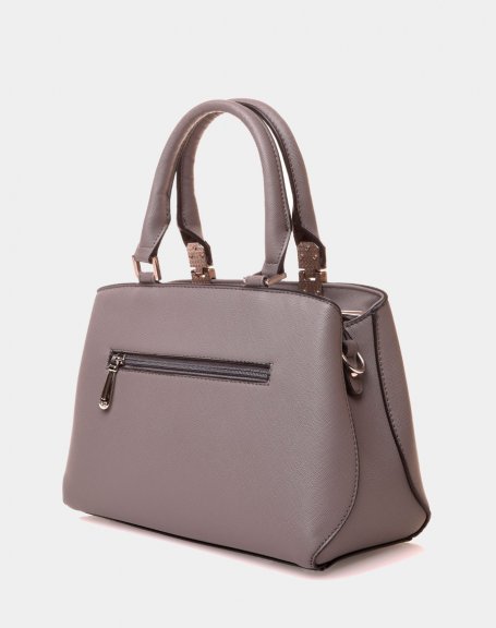 Mini gray handbag