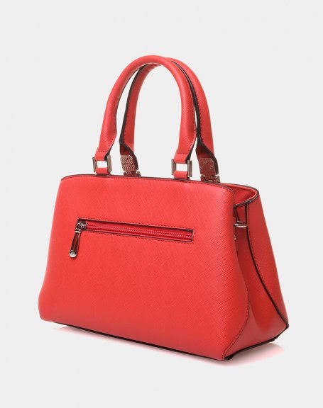 Mini red handbag