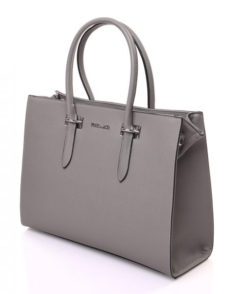 Mouse gray tote bag