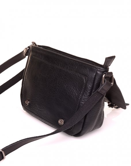 Small black vintage shoulder bag