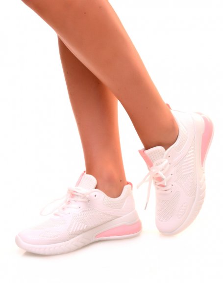 Soft and breathable white sneakers