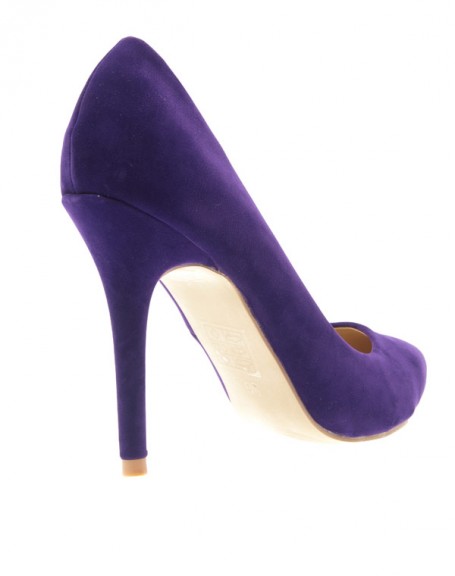 Women's shoe Style Shoes: Purple pump