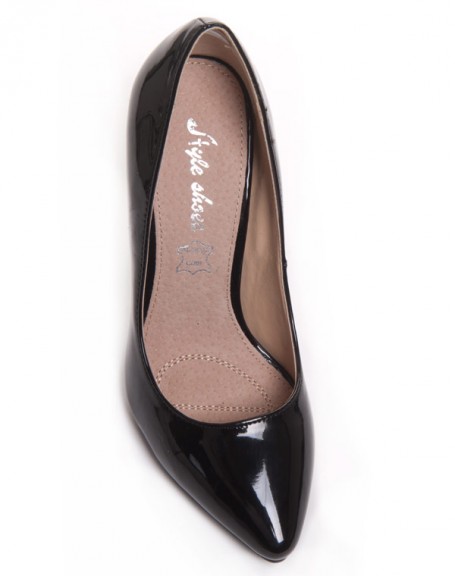 Women's shoes Style Shoes: Black patent pump