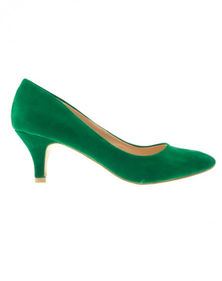 Women's shoes Style Shoes: Green pumps