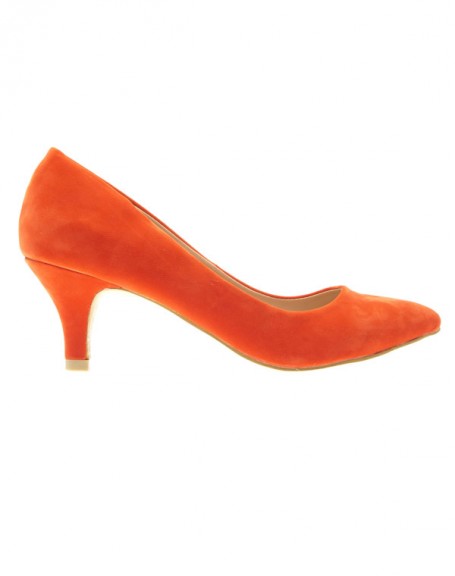 Women's shoes Style Shoes: Orange pumps