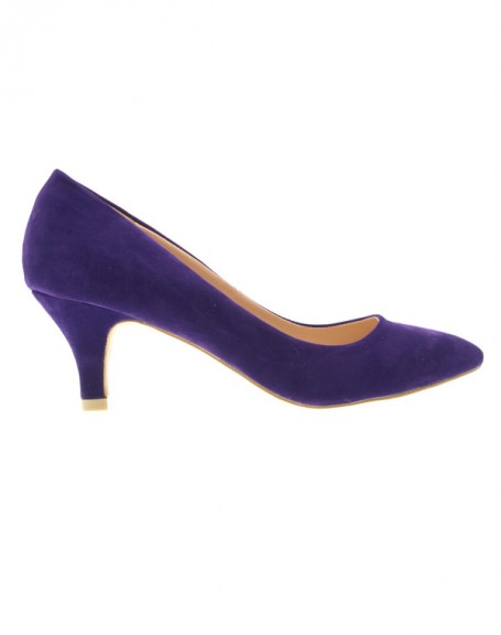 Women's shoes Style Shoes: Purple pumps
