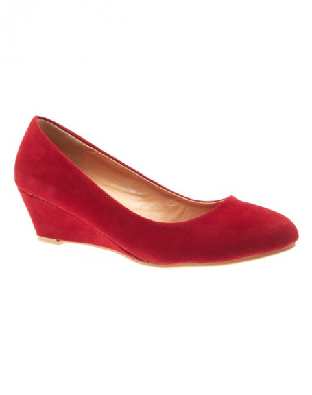 Women's shoes Style Shoes: red wedge pumps